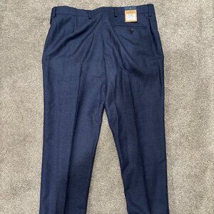 Heather Blue Prince of Wales Suit Trousers